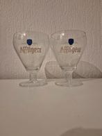 Afligem bierglazen, Verzamelen, Glas en Borrelglaasjes, Ophalen, Zo goed als nieuw, Bierglas