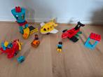 Lego Duplo Vliegtuigen en Toren, Ophalen, Zo goed als nieuw, Losse stenen, Duplo