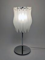 tafellamp glazen lamellen Massive, Verzenden, Gebruikt, Glas, Minder dan 50 cm