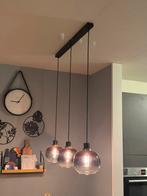 Glazen hanglamp, Huis en Inrichting, Lampen | Hanglampen, Ophalen of Verzenden, Zo goed als nieuw, Glas, Minder dan 50 cm