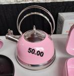 Mooie roze wesco fluit ketel, Ophalen of Verzenden