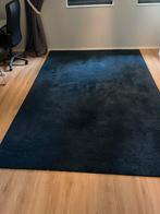 2 donkerblauwe vloerkleden van 200 x 290 te koop IZGS!, Ophalen, Wit, 150 tot 200 cm, 200 cm of meer