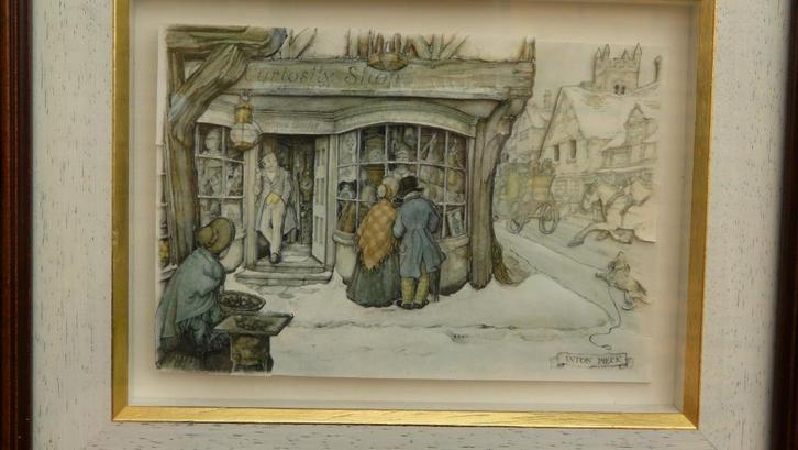 Anton Pieck : twee vintage 3D werken in mooie staat, Verzamelen, Efteling, Zo goed als nieuw, Overige typen, Ophalen of Verzenden