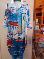 local nieuwe lange  prachtige jurk one size tot maat 42, Verzenden, Nieuw, Maat 38/40 (M), Onder de knie