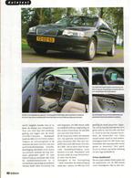 Autokampioen test Volvo S80 2.9 1998, Ophalen of Verzenden, Gelezen, Volvo