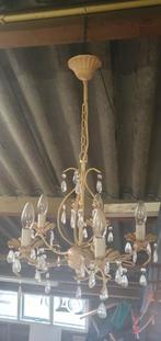 Mooie Kroonluchter met Kristallen, Ophalen of Verzenden, Gebruikt, Glas, Klassiek
