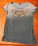 T-shirt Diesel maat S dames, Blauw, Ophalen of Verzenden, Zo goed als nieuw, Korte mouw