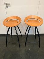 2 Magis Lyra barkrukken, Huis en Inrichting, Barkrukken, 2 krukken, Ophalen, Zo goed als nieuw, 60 tot 90 cm