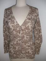 JOHN CABOT vest beige bruin maat M, Kleding | Dames, Truien en Vesten, Maat 38/40 (M), Beige, Ophalen of Verzenden, Zo goed als nieuw