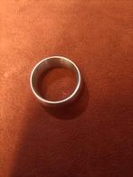 Stalen gladde ring 19mm, Sieraden, Tassen en Uiterlijk, Ringen, IJzer of Staal, Ophalen of Verzenden, Zo goed als nieuw, Dame of Heer
