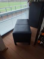 Halbankje, Huis en Inrichting, Ophalen, Rechthoekig, Hout