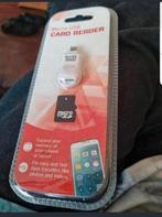 Sd Kaartlezer 2.0 micro usb bieden, Ophalen of Verzenden, Nieuw