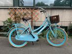 Spirit 22 inch cargo fiets nieuwstaat blauw met mandje, Fietsen en Brommers, Fietsen | Meisjes, Ophalen, Zo goed als nieuw, 22 inch