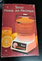 Vintage Temco Elektrische Citruspers - Presse Jus, Ophalen of Verzenden, Gebruikt, Elektrisch, Citruspers