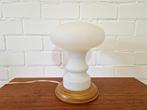 Space Age Glazen Tafellamp 1970s, -, Ophalen of Verzenden, Zo goed als nieuw, -
