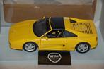 1:18 FERRARI 355 GTS giallo UT models in box WRH, Hobby en Vrije tijd, Modelauto's | 1:18, Verzenden, Zo goed als nieuw, Auto