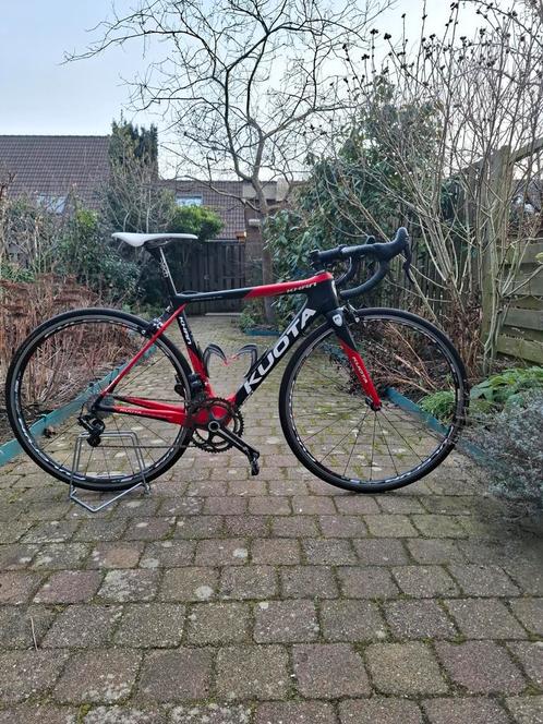 Kuota Khan Italiaanse racefiets/elektrisch schakelen, Fietsen en Brommers, Fietsen | Racefietsen, Zo goed als nieuw, Overige merken