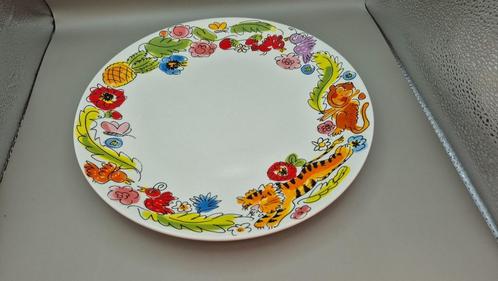 Blond Amsterdam bord " Paradise tijger "  (26cm), Huis en Inrichting, Keuken | Servies, Zo goed als nieuw, Bord(en), Blond Amsterdam