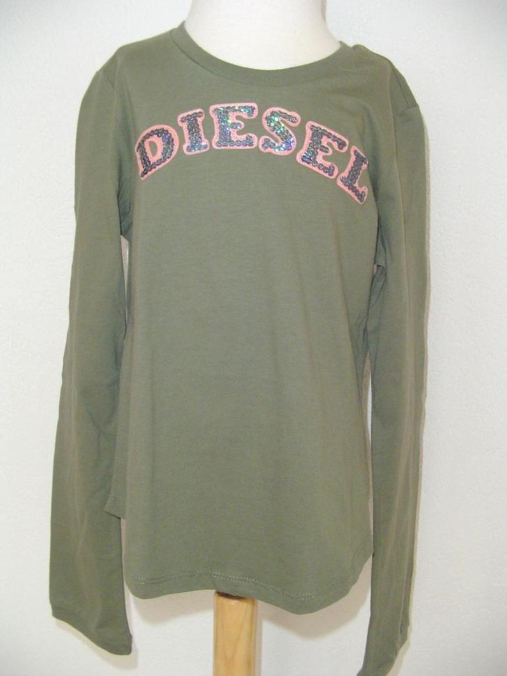 DIESEL longsleeve 104-110 *~~nieuw~~*, Kinderen en Baby's, Kinderkleding | Maat 104, Nieuw, Meisje, Shirt of Longsleeve, Verzenden