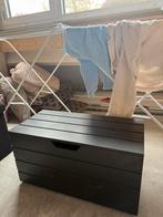 Speelgoedkist speelgoedbox zwart kwantum, Ophalen of Verzenden, Zo goed als nieuw, Kunststof, Overige typen