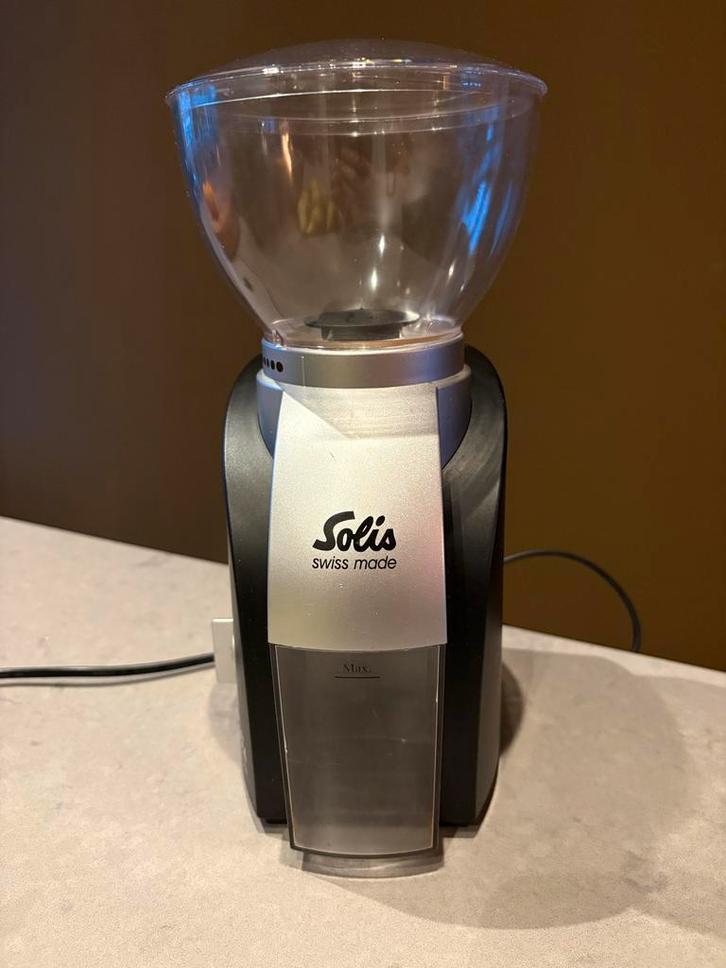 Solis Scala Koffiemolen, Witgoed en Apparatuur, Koffiezetapparaten, Gebruikt, Koffiebonen, Overige modellen, 10 kopjes of meer
