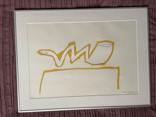 Klaas Gubbels - Litho de Pijp - 1984 kleine oplage, Antiek en Kunst, Kunst | Litho's en Zeefdrukken, Ophalen of Verzenden