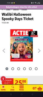 Vouchercode Walibi Holland Spooky days 22 oktober, Tickets en Kaartjes, Eén persoon, Kortingskaart