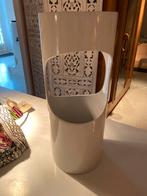 Stijlvolle vintage Paraplubak - Wit, Ophalen, Kunststof, Gebruikt, 50 tot 75 cm