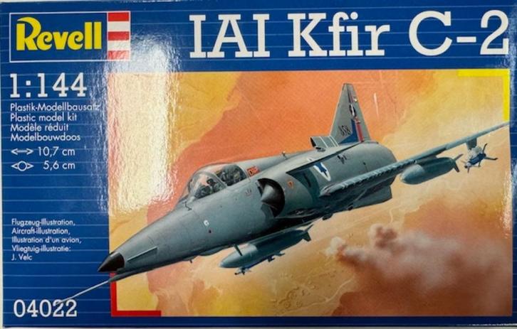 Coelianmodels, Revell 04022, IAI Kfir C2, 1/144, € 9,99, Hobby en Vrije tijd, Modelbouw | Vliegtuigen en Helikopters, Nieuw, Vliegtuig