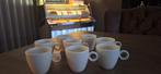 8 x espresso kopjes Maastricht porselein, Ophalen, Zo goed als nieuw, Overige stijlen, Kop(pen) en/of Schotel(s)