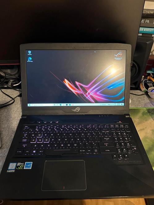 Asus ROG Strix GL503VD, Computers en Software, Windows Laptops, Gebruikt, 15 inch, HDD, 2 tot 3 Ghz, 8 GB, Qwerty, Met videokaart