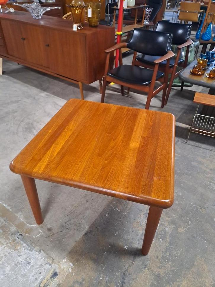 Vintage salontafel uit Denemarken, Huis en Inrichting, Tafels | Salontafels, Gebruikt, Teakhout, Ophalen