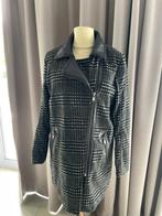 [Nieuw!] Geruite jas van het merk Amisu maat 36, Kleding | Dames, Jassen | Winter, Zwart, Nieuw, Ophalen of Verzenden, Maat 36 (S)