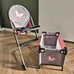 Poppen Stoeltje & Babybedje van Bayer, Kinderen en Baby's, Speelgoed | Poppen, Ophalen of Verzenden, Zo goed als nieuw, Babypop