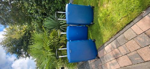 Koffers Samsonite 1 x middelmaat kleur blauw, Sieraden, Tassen en Uiterlijk, Tassen | Reistassen en Weekendtassen, Zo goed als nieuw