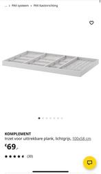 IKEA inzet voor uittrekbare plank 100x58cm, Ophalen, 50 tot 100 cm, Zo goed als nieuw, Minder dan 100 cm