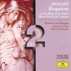 Mozart Requiem - Karajan, Levine, Kubelik (2CD), Boxset, Ophalen of Verzenden, Zo goed als nieuw, Classicisme