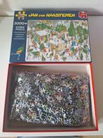 Jan van Haasteren 2000 Comic Puzzle Kerstbomenmarkt, Ophalen of Verzenden, Meer dan 1500 stukjes, Zo goed als nieuw
