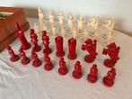 Vintage Schaakspel Schaakstukken Schaak Spel Stukken Schaken, Hobby en Vrije tijd, Gezelschapsspellen | Bordspellen, Een of twee spelers