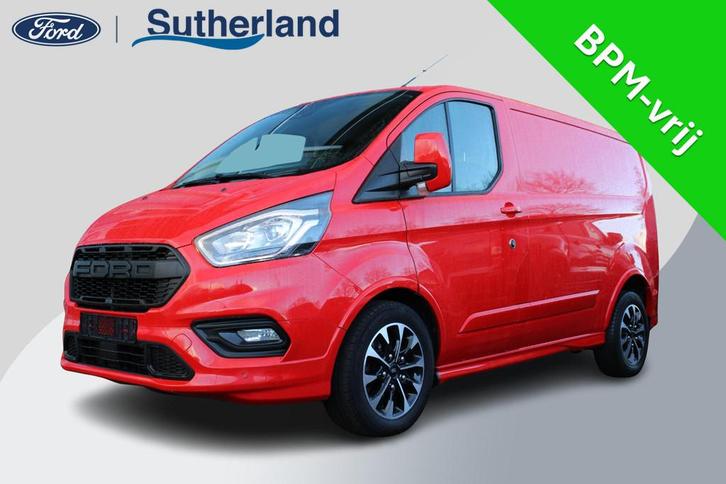Ford Transit Custom 310 2.0TD1 185pk Sport Automaat | Adapti, Auto's, Bestelauto's, Te koop, Adaptive Cruise Control, Airconditioning