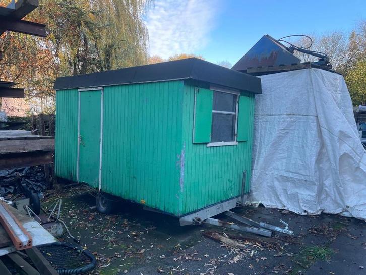 Bouwkeet, Doe-het-zelf en Verbouw, Bouwketen en Schaftketen, Gebruikt, Ophalen of Verzenden