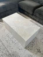 Salontafel Lesley (Travertijn Look) Westwing Zo goed als new, Ophalen, 100 tot 150 cm, 50 tot 100 cm, Zo goed als nieuw