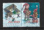 287-25 Denemarken 2020 / combinatie Jul - Kerstmis, Verzenden, Denemarken, Gestempeld