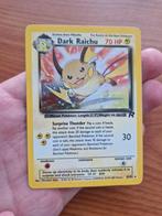 Pokemon Secret rare Dark Raichu Team Rocket kaart, Ophalen of Verzenden, Zo goed als nieuw, Losse kaart