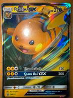 Pokémon Raichu GX & Suicune GX,, Hobby en Vrije tijd, Verzamelkaartspellen | Pokémon, Ophalen of Verzenden, Zo goed als nieuw