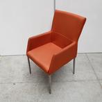Partij 17x Vervoort fauteuils zorgstoelen oranje kunstleder, Huis en Inrichting, Gebruikt, Minder dan 75 cm, Ophalen of Verzenden