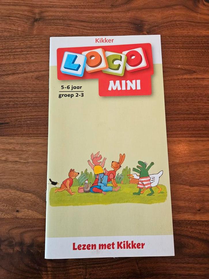 Mini Loco - Lezen met Kikker - 5-6 jaar, nieuwstaat, puzzel, Kinderen en Baby's, Speelgoed | Educatief en Creatief, Zo goed als nieuw