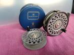 Te koop Hardy L.R.H. Vliegvisreel met reservespoel, Watersport en Boten, Hengelsport | Vliegvissen, Ophalen, Gebruikt, Molen