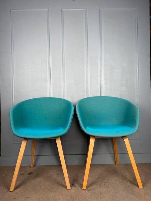 12 HAY About A Chair AAC23 gestoffeerde design stoelen, Huis en Inrichting, Stoelen, Zo goed als nieuw, Vijf, Zes of meer stoelen