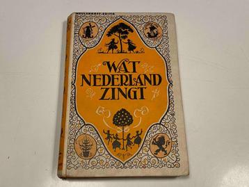 Wat Nederland zingt - 1923 beschikbaar voor biedingen